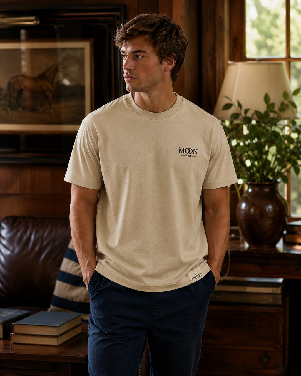 Camiseta Heritage — modelo, delantera