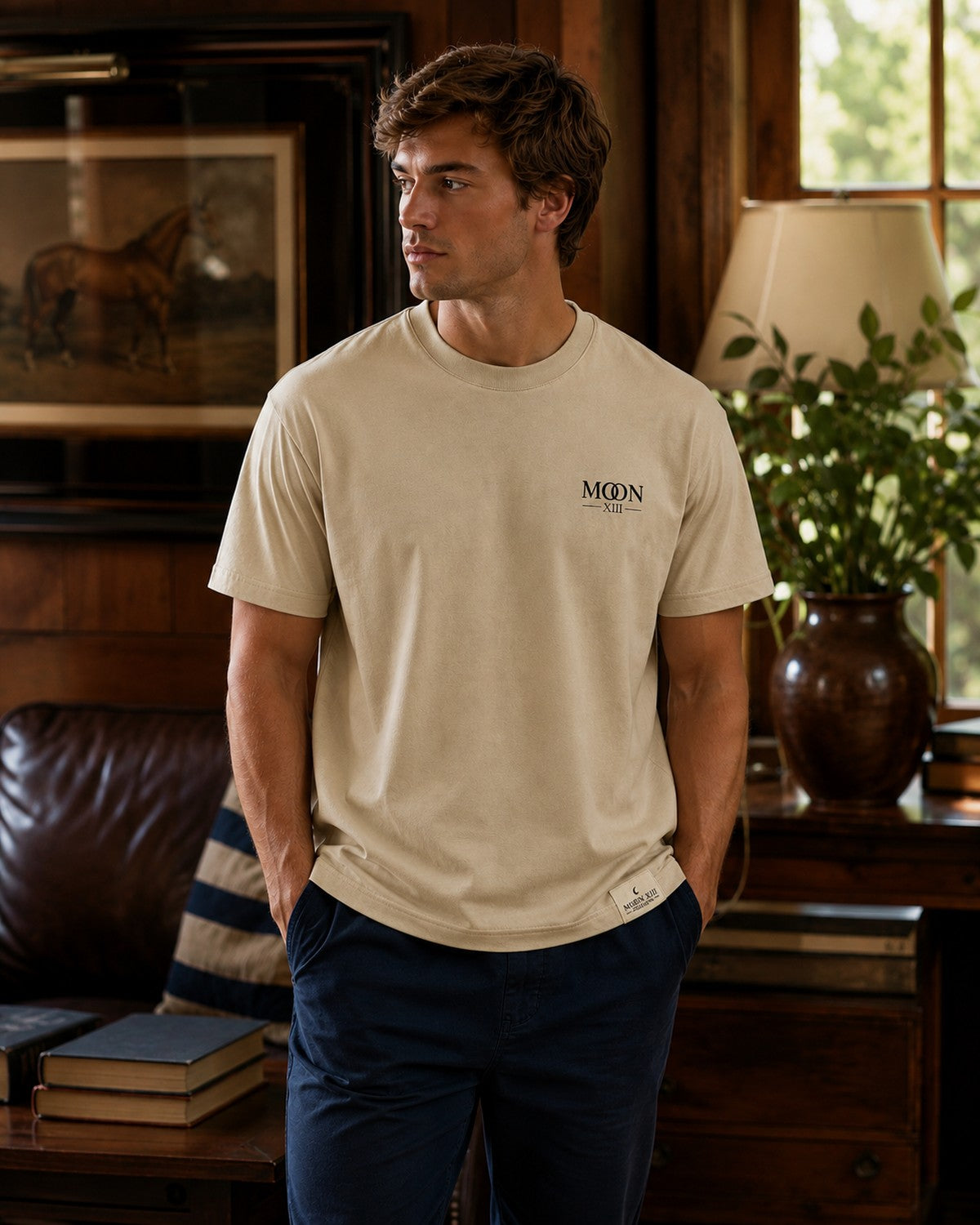Camiseta Heritage — modelo, delantera