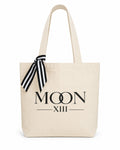 Bolso tote Moon XIII arena — packshot con lazo