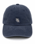 Hamptons Navy Cap — front with monogram