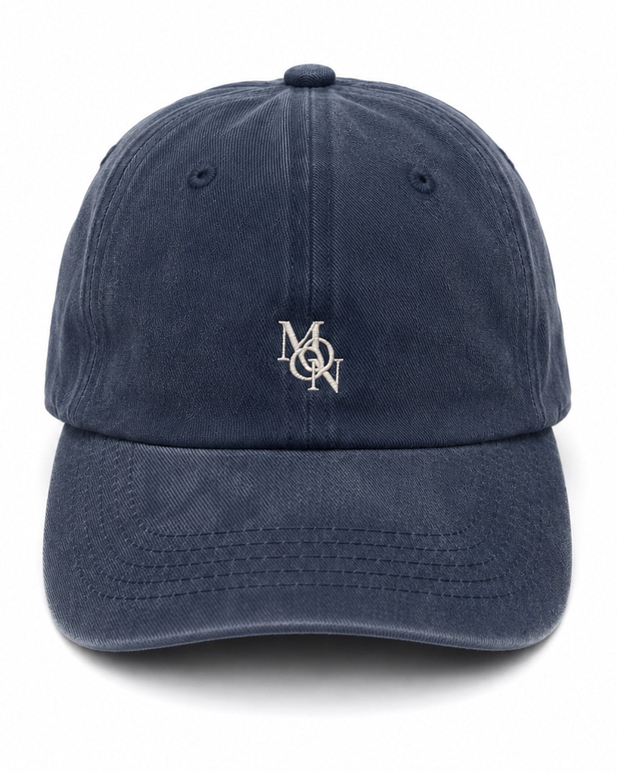 Gorra Hamptons Navy — delantera con monograma