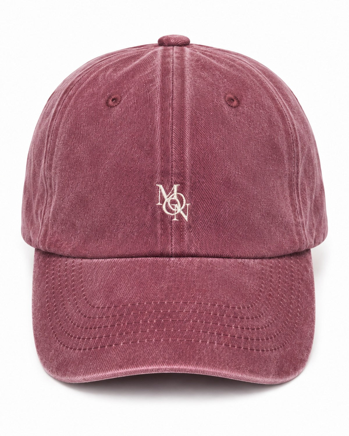 Gorra Hamptons Wine — delantera con monograma