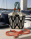 Bolso balde estilo coreano Moon XIII — bodegón en el puerto