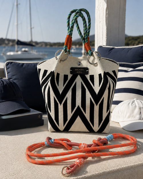 Bolso balde estilo coreano Moon XIII — bodegón en el puerto
