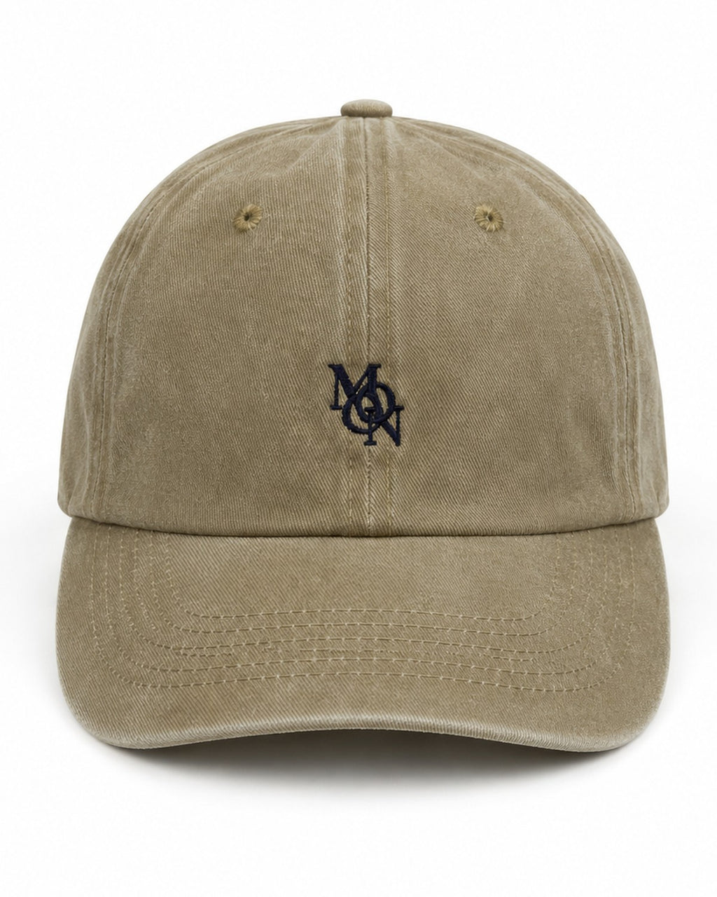 Gorra Hamptons Sand — delantera con monograma