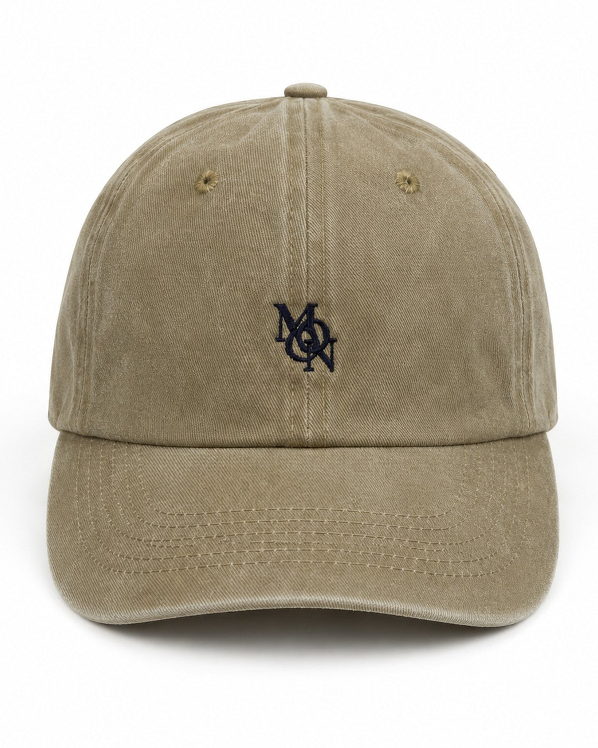 Gorra Hamptons Sand — delantera con monograma