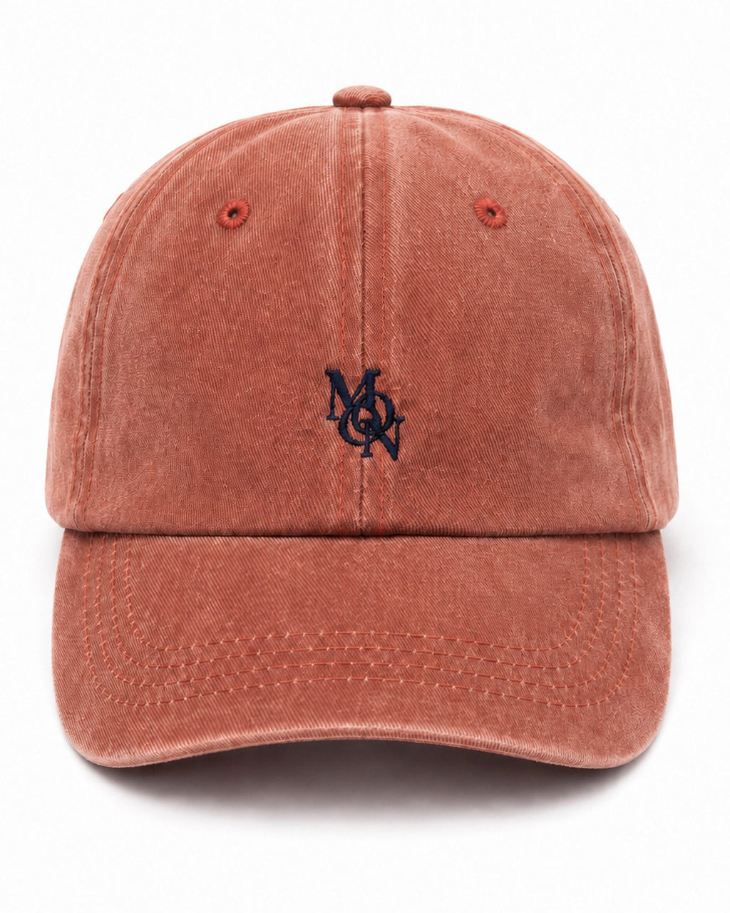 Gorra Hamptons Coral — delantera con monograma