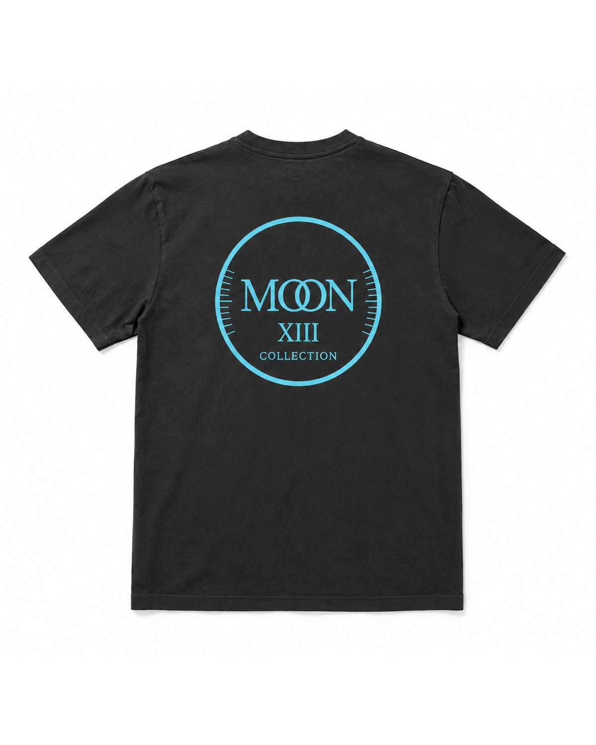 Camiseta Slate Classic — plano trasero con sello circular