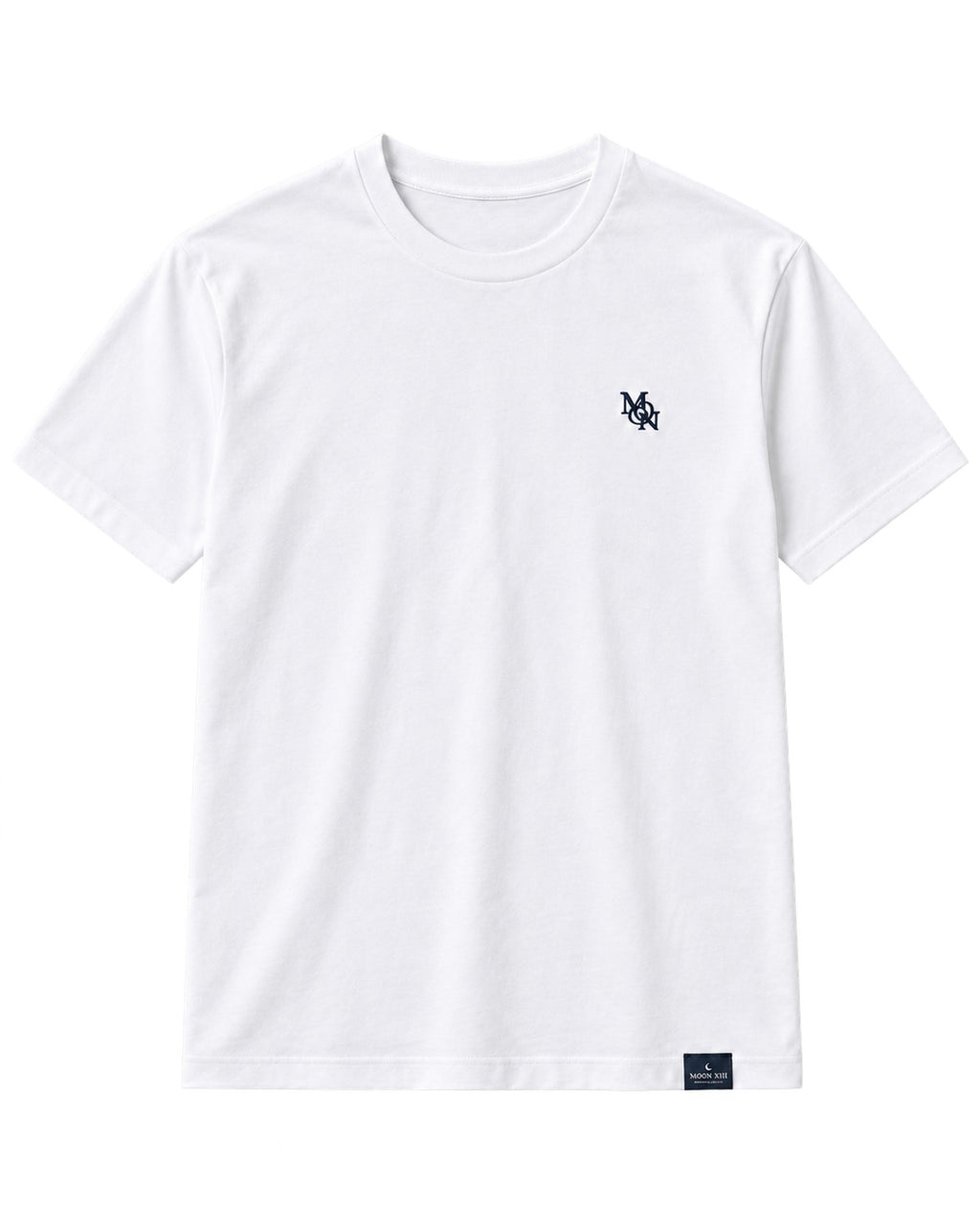Camiseta Atlantic Pure — plano delantero con monograma bordado